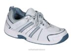 mx Orthofeet hombres monterey bay sin corbata zapatillas blanco 8J26142