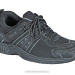 mx Orthofeet hombres monterey bay sin corbata zapatillas negro 8J26143