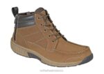 mx Orthofeet hombres postal de guardabosques botas marrón 8J26156
