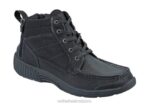 mx Orthofeet hombres postal de guardabosques botas negro 8J26155