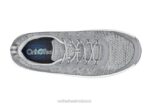 mx Orthofeet hombres punto elástico de lava zapatillas gris 8J26131 - Image 5