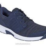 mx Orthofeet hombres punto elástico tacoma zapatillas azul 8J26138