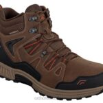 mx Orthofeet hombres ridgewood zapatos de senderismo marrón 8J26150