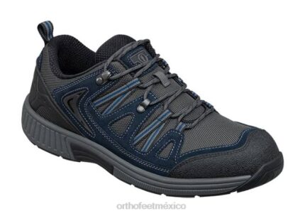 mx Orthofeet hombres Sorrento zapatillas gris/azul 8J26146