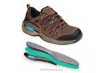 mx Orthofeet hombres Sorrento zapatillas marrón 8J26147 - Image 3