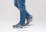 mx Orthofeet hombres sprint sin corbata zapatillas gris 8J26136 - Image 2