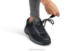 mx Orthofeet hombres sprint sin corbata zapatillas negro 8J26135 - Image 4