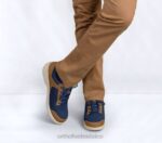 mx Orthofeet hombres tabor zapatos casuales azul 8J26164 - Image 2