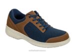 mx Orthofeet hombres tabor zapatos casuales azul 8J26164