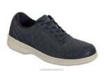 mx Orthofeet hombres tabor zapatos casuales carbón 8J26163