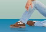 mx Orthofeet hombres toscana zapatillas marrón 8J26178 - Image 2