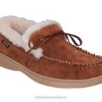 mx Orthofeet hombres toscana zapatillas marrón 8J26178