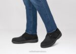 mx Orthofeet hombres tramo bismarck zapatos casuales negro 8J26176 - Image 2