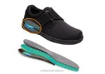 mx Orthofeet hombres tramo bismarck zapatos casuales negro 8J26176 - Image 3