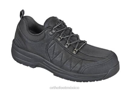 mx Orthofeet hombres zapatos de trabajo de dolomita zapatos de trabajo negro 8J26160