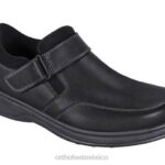 mx Orthofeet hombres zodíaco zapatos casuales negro 8J26174