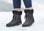 mx Orthofeet mujer alpes impermeable botas negro 8J2684 - Image 2