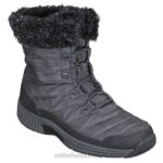 mx Orthofeet mujer alpes impermeable botas negro 8J2684