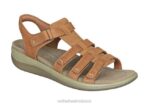 mx Orthofeet mujer amalfi sandalias camello 8J269