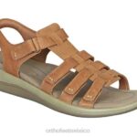 mx Orthofeet mujer amalfi sandalias camello 8J269