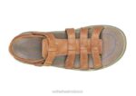 mx Orthofeet mujer amalfi sandalias camello 8J269 - Image 3