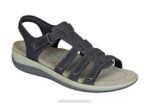 mx Orthofeet mujer amalfi sandalias negro 8J2610