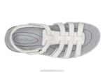 mx Orthofeet mujer amalfi sandalias serpiente blanca 8J268 - Image 3