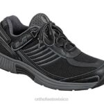 mx Orthofeet mujer brío sin corbata zapatillas negro 8J2662