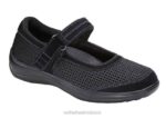 mx Orthofeet mujer chattanooga zapatos casuales negro 8J26110