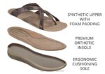mx Orthofeet mujer clio sandalias marrón 8J2629 - Image 5