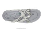 mx Orthofeet mujer clio sandalias serpiente blanca 8J2628 - Image 3