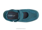 mx Orthofeet mujer correa de talón sanibel zapatos casuales azul 8J26109 - Image 6