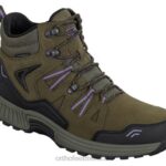 mx Orthofeet mujer dakota zapatos de senderismo aceituna 8J2674