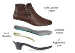 mx Orthofeet mujer emma botas marrón 8J2688 - Image 3