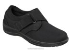 mx Orthofeet mujer estiramiento wichita zapatos casuales negro 8J2693