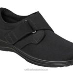 mx Orthofeet mujer estiramiento wichita zapatos casuales negro 8J2693