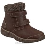 mx Orthofeet mujer florencia impermeable botas marrón 8J2680