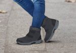mx Orthofeet mujer florencia impermeable botas negro 8J2681 - Image 2