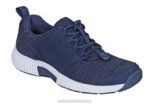 mx Orthofeet mujer francis sin corbata zapatillas azul 8J2657