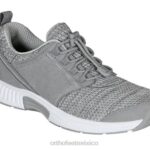 mx Orthofeet mujer francis sin corbata zapatillas gris 8J2656