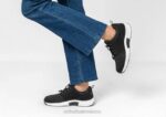 mx Orthofeet mujer francis sin corbata zapatillas negro 8J2655 - Image 2