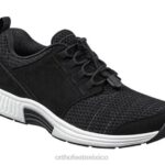 mx Orthofeet mujer francis sin corbata zapatillas negro 8J2655