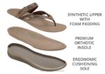 mx Orthofeet mujer gayá sandalias marrón 8J2627 - Image 5