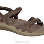 mx Orthofeet mujer hidra sandalias marrón 8J266