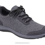 mx Orthofeet mujer lana sierra zapatos casuales gris 8J26103