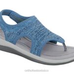 mx Orthofeet mujer Lira sandalias azul 8J2631