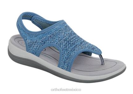 mx Orthofeet mujer Lira sandalias azul 8J2631