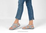 mx Orthofeet mujer Lira sandalias gris 8J2632 - Image 2
