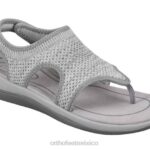 mx Orthofeet mujer Lira sandalias gris 8J2632