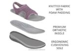 mx Orthofeet mujer Lira sandalias rosa 8J2633 - Image 5